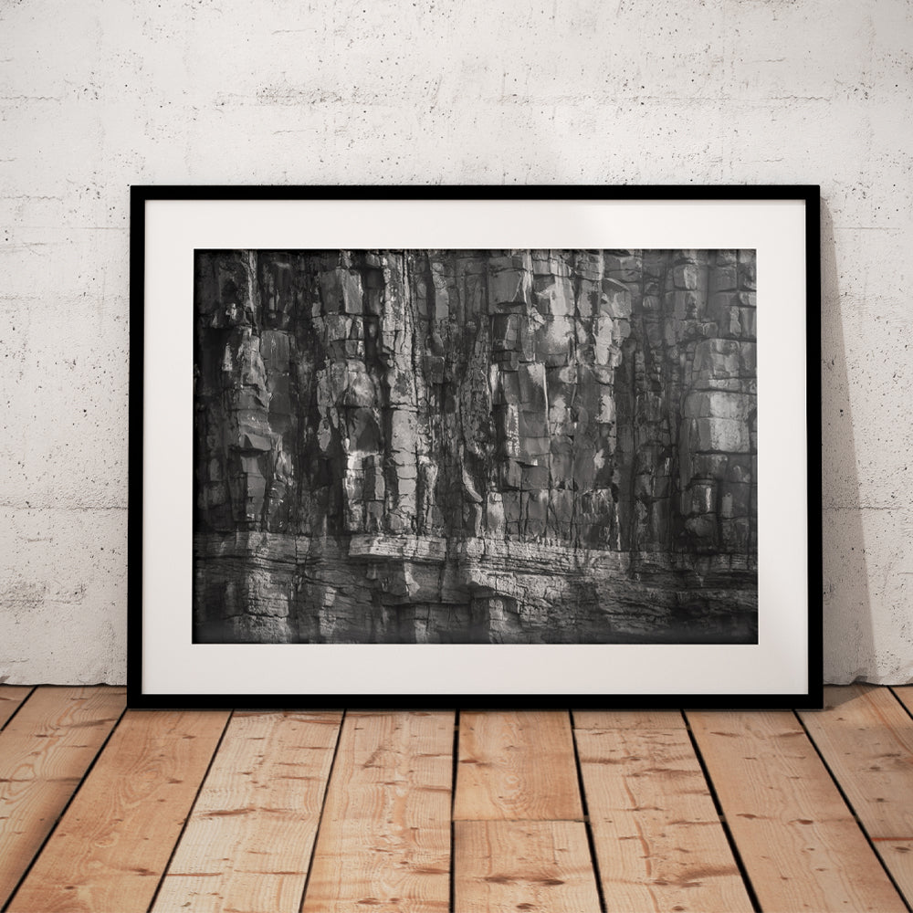 Dunstanburgh Castle Cliff Face