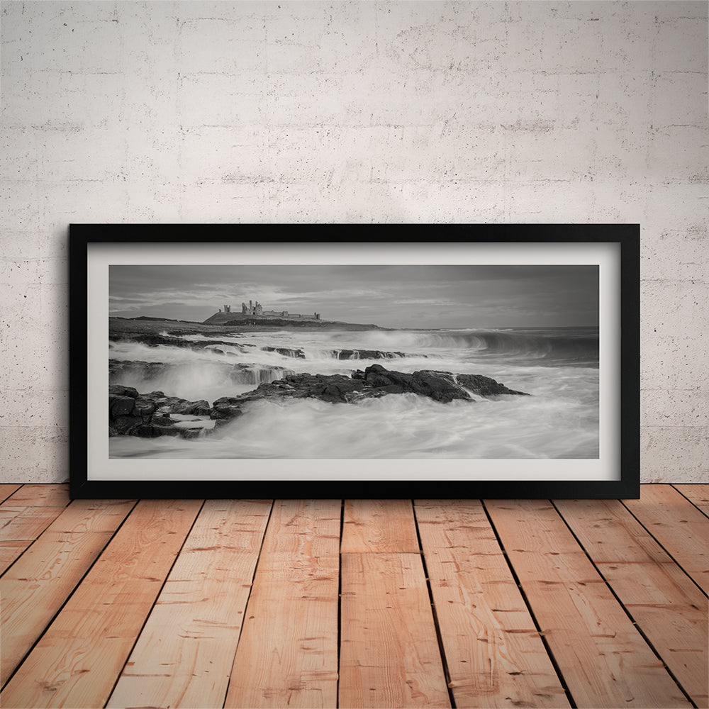 Dunstanburgh Castle Dark and Stormy