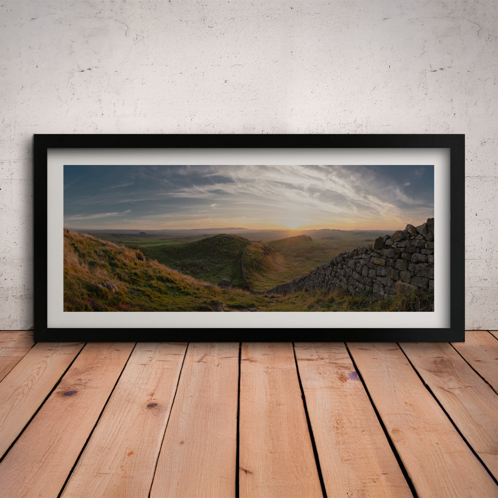 Hadrians Wall Sunset