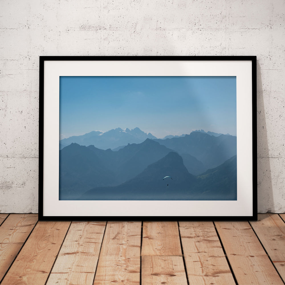 Paragliding Over Schafberg Mountain