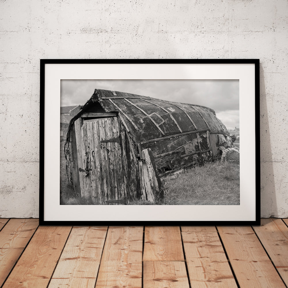 Upturned Boat Holy Island