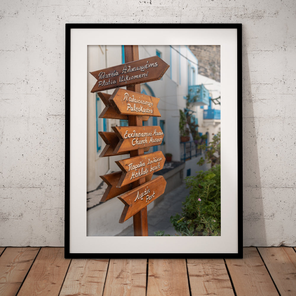 Which Way on Nisyros Island