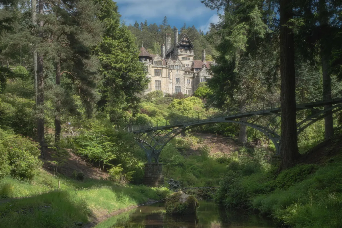 Cragside printed on a stretched canvas