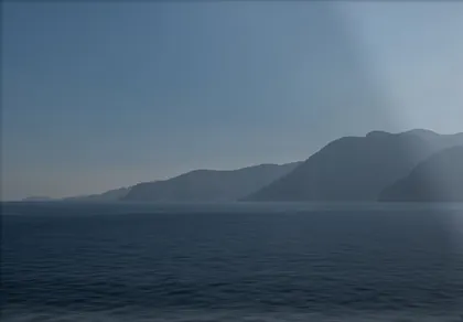 Aegean Sea Layers, a photograph from Greece
