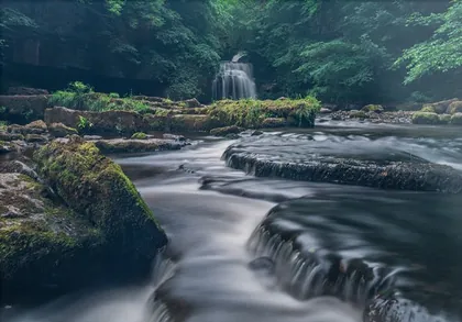 Cauldron Falls, a photograph from around the UK