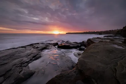 Collywell Bay by Seaton Sluice, a photograph from the North East