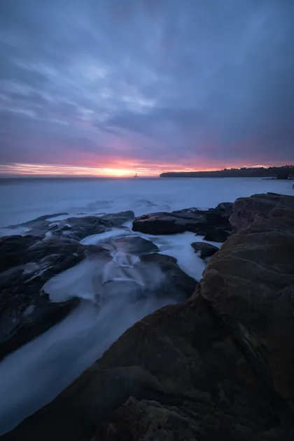 Collywell Bay View, a photograph from the North East