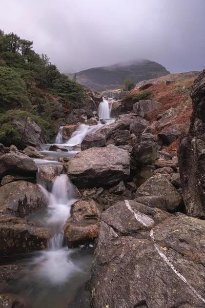 Coppermine Valley Waterfall, a photograph from around the UK