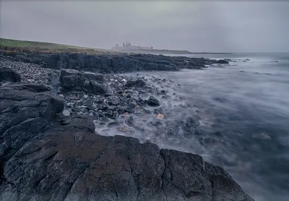 Dunstanburgh Castle Calm, a photograph from the North East