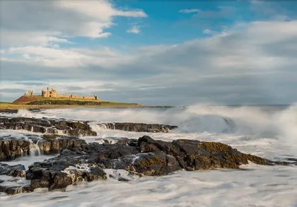Dunstanburgh Castle Wild, a photograph from the North East