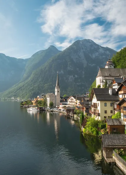 Hallstatt Traditional View, a photograph from Austria