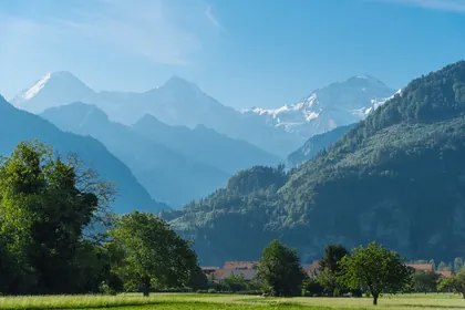 Interlaken Switzerland, a photograph from Switzerland
