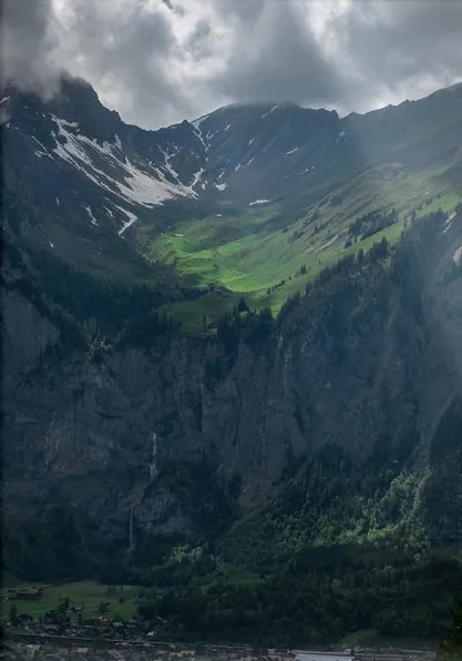 Kandersteg in Switzerland, a photograph from Switzerland