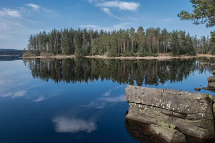 Kielder Reflections, a photograph from the North East