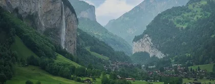 Lauterbrunnen Valley, a photograph from Switzerland