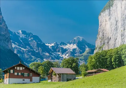 Lauterbrunnen Valley Switzerland, a photograph from Switzerland