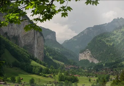 Lauterbrunnen Valley Viewpoint, a photograph from Switzerland