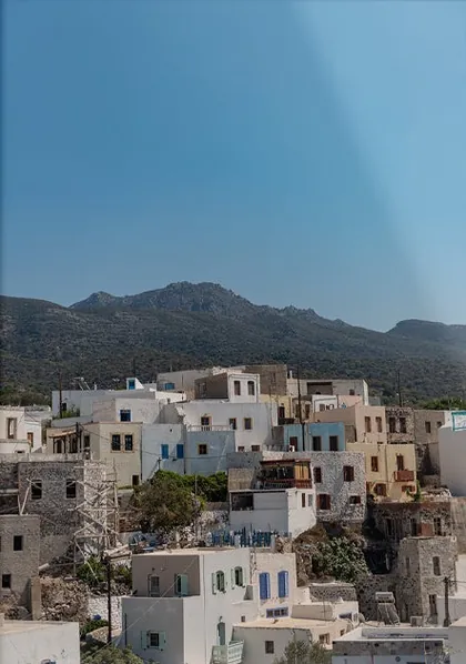 Rooftops of Nisyros, a photograph from Greece