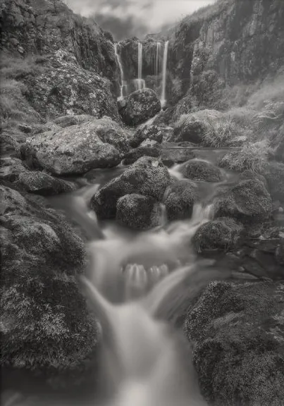 Three Sisters Waterfall, a photograph from the North East