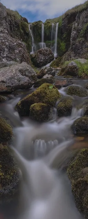 Three Sisters Waterfall, photograph by Nick, North East