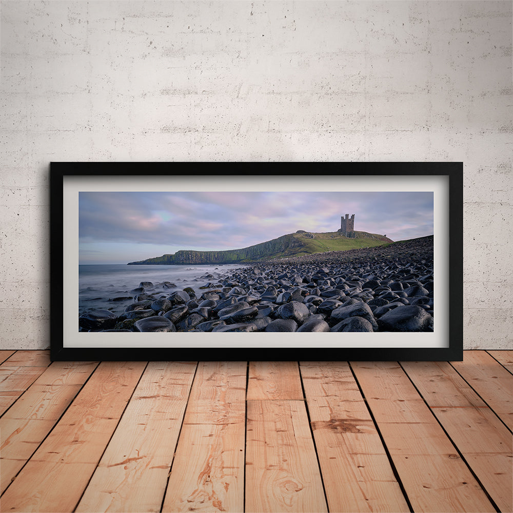 Dunstanburgh Castle Evening Glow